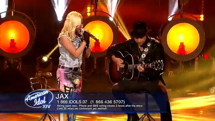 Judges Pick Jax Misery Business AMERICAN IDOL XIV