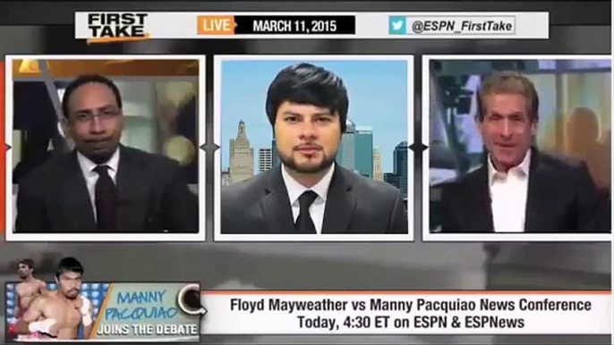 Chingo Bling as Manny Pacquiao on ESPN FIRST TAKE