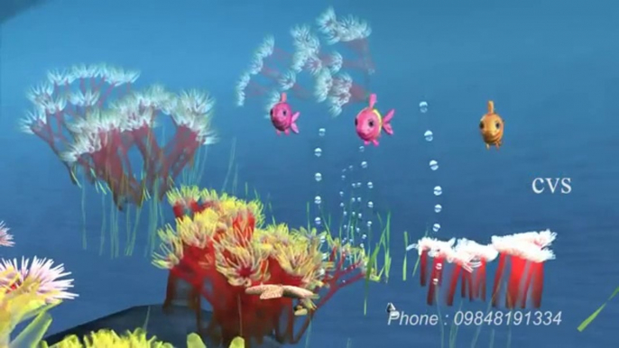 Machli jal ki rani hai - Fish 3D Animation Hindi Nursery rhymes for children ( Hindi Poem ).mp4