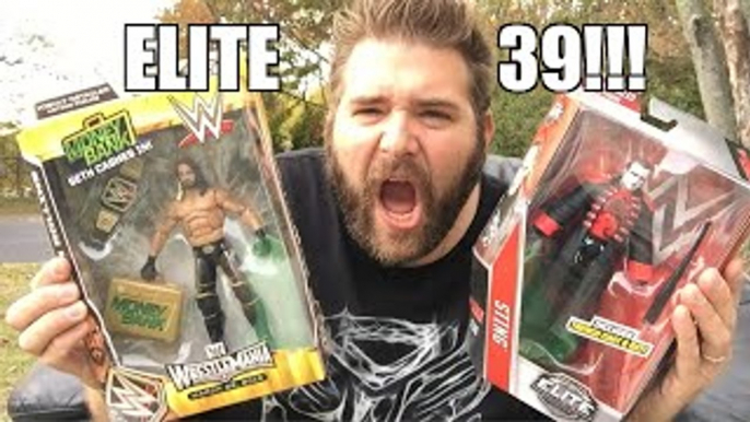 LIVING OUTSIDE UNBOXING WWE Elite Series 39 Wrestling Figures!