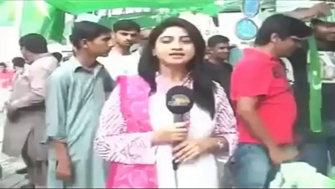 Another Pakistani Chand Nawab.. GEO News Reporter