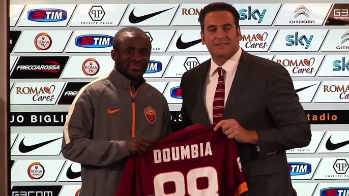 Seydou Doumbia officially unveiled as a Roma player