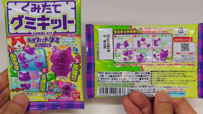 Yo Kai Watch Gummi Kit ～ 妖怪ウォッチ くみたてグミキット