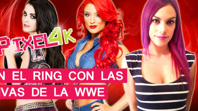 El Píxel 4K: Con las Divas de WWE 2K16