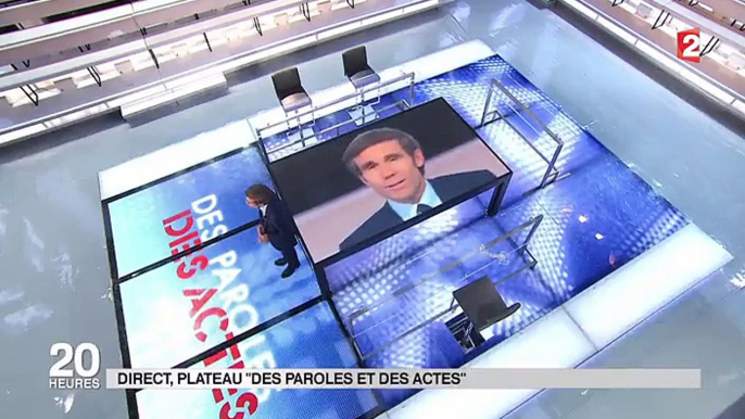 "Des Paroles et des Actes" annulée : "Nous le regrettons pour le débat public", dit David Pujadas