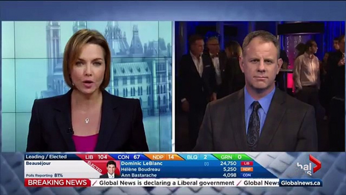 Federal Election 2015: Global News projects Conservatives to form the official opposition