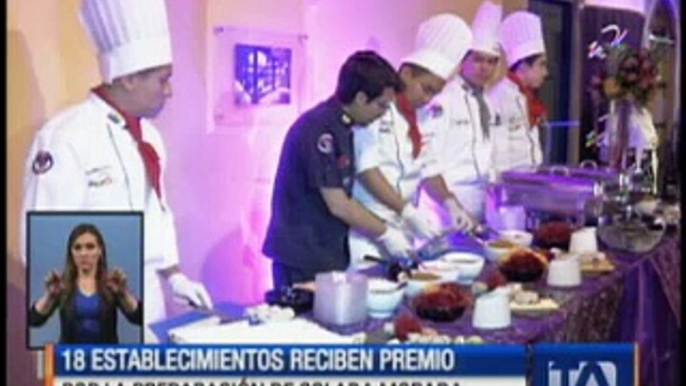 18 establecimientos fueron premiados por preparación de la colada morada