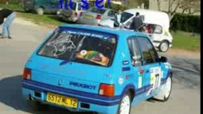 Pargou Racing Team - Rallye en 205 GTI