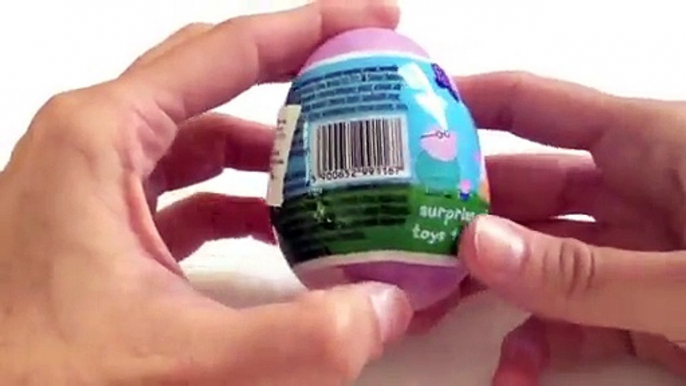 Peppa Pig Surprise Eggs Peppa Huevos Sorpresa Toy Videos