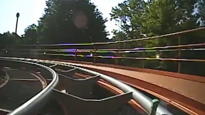 Goliath Roller Coaster Front Seat POV Six Flags Over Georgia