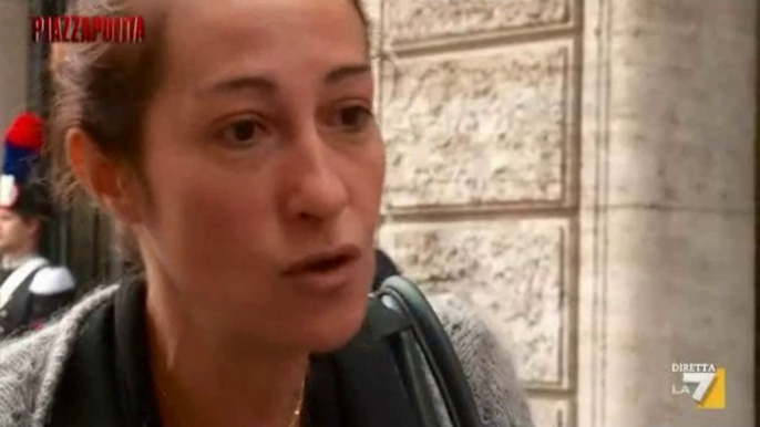 Paola Taverna (M5S), Franco Antonello: Piazza Pulita (22 ottobre 2015)