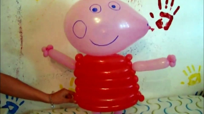 Palloncini modellabili - Peppa pig - Link Istruzioni