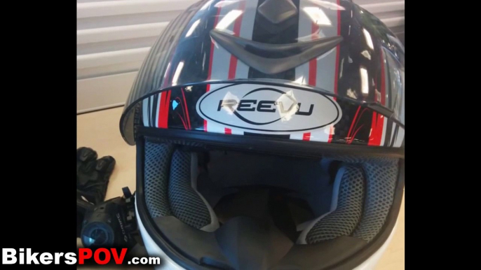 Riding with Reevu - the first rear view helmet created (RWR intro)