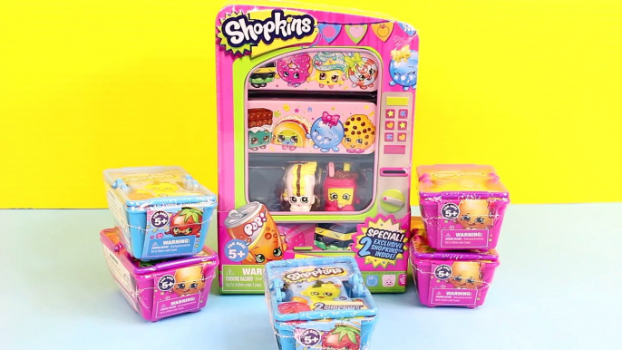 Batman and He-Man Break Into Shopkins Storage Vending Machine Surprise Mystery Blind Box