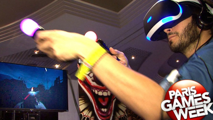 Paris Games Week 2015 : Until Dawn : Rush of Blood