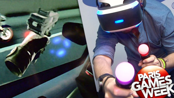 Paris Games Week 2015 : The London Heist PlayStation VR