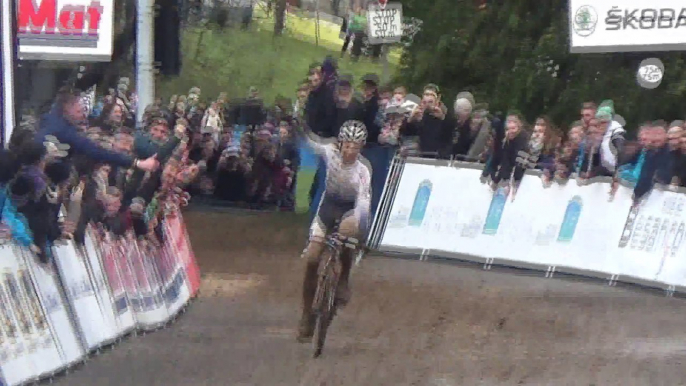 Championnat de France de cyclo-cross 2016 : L'arrivée des Espoirs