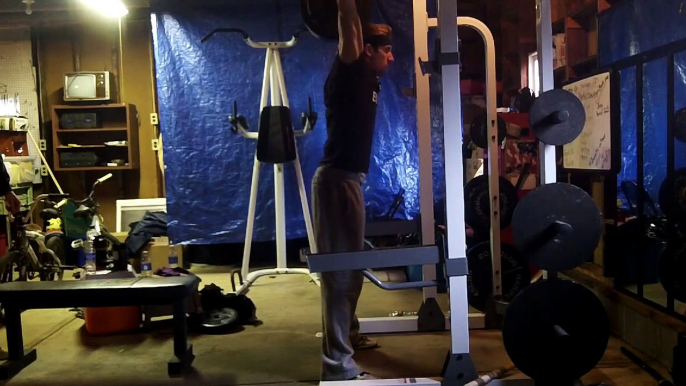 Squat and weightlifting training w- Seth