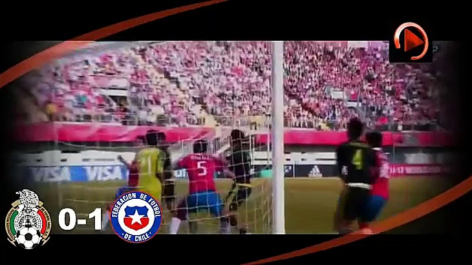 MÉXICO VS CHILE 4-1 GOLES y RESUMEN Octavos de Final Mundial Sub 17 2015