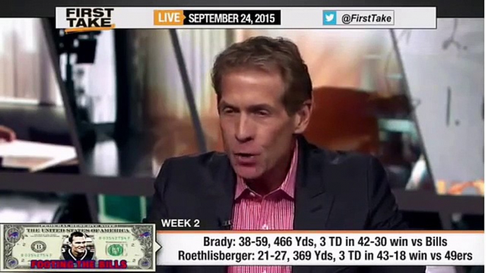 ESPN First Take | Tom Brady Performance at AFC Offensive Player