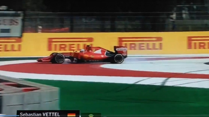 F1 2015 Mexico Vettel Crash 2015