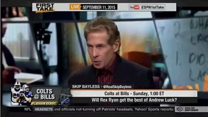 ESPN First Take | (9 - 11 - 2015) Indianapolis Colts vs Buffalo Bills Preview
