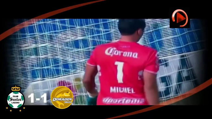 Santos vs Dorados de Sinaloa 1-1 GOLES RESUMEN Jornada 11 Apertura 2015 Liga MX