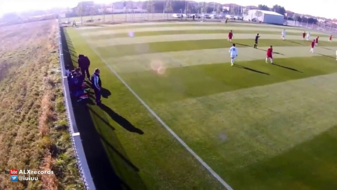 Shocking- Romanian junior league coach filmed assaulting a kid on the sidelines