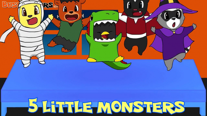 5 Little Monsters | Kids Halloween Song, 5 Little Monkeys, Five Little Monkeys, Baby Nurse