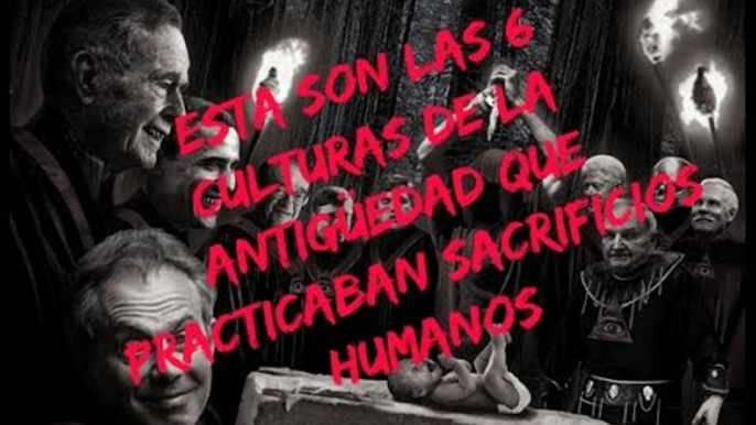 6 Culturas de la Antigüedad que hacian Sacrificios