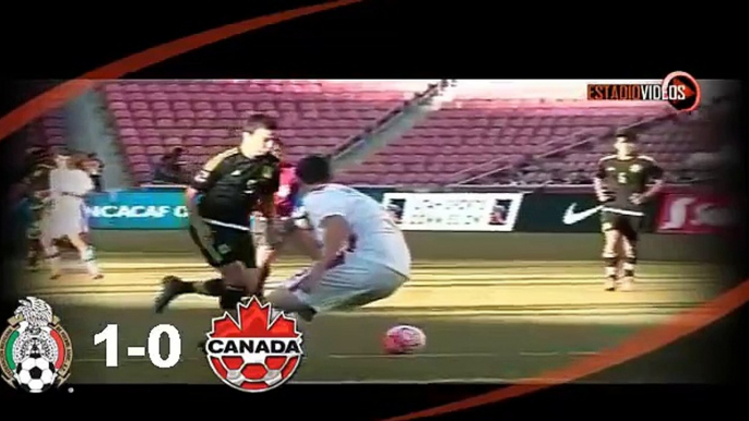 México vs Canadá 2-0 GOLES Y RESUMEN Semifinales Preolímpico 2015 Sub-22