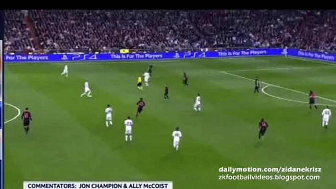 1-0 Nacho Fernández Amazing Goal HD _ Real Madrid v. Paris Saint-Germain 03.11.2015