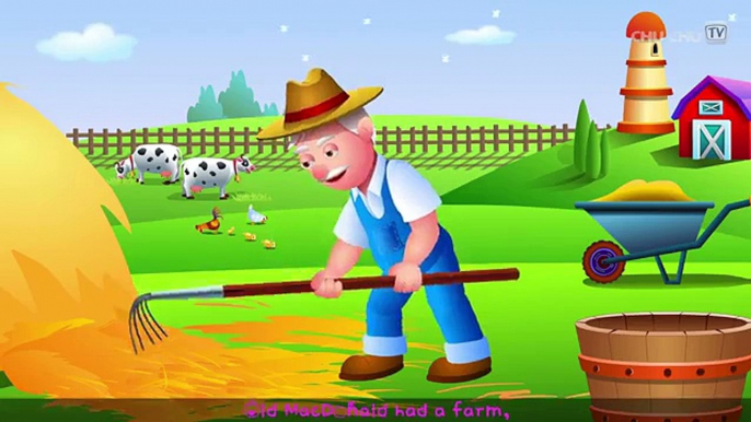 Old MacDonald Had a Farm Nursery Rhyme with Lyrics - Popular Nursery Rhymes and Songs for Children