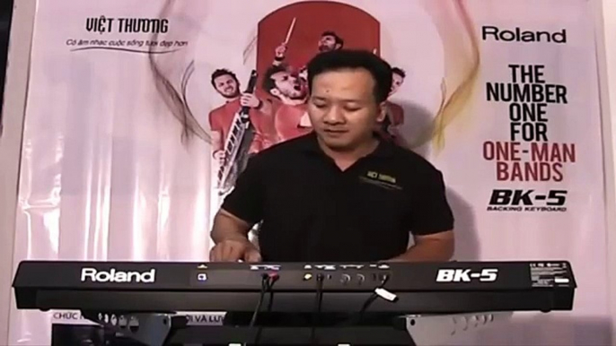 Demo Style Bolero Trên  Roland BK-5