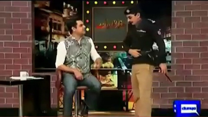 Mazaaq Raat funny clip Iftikhar Thakur. -11 - 4-2015 Abrar-ul-Haq and Resham -