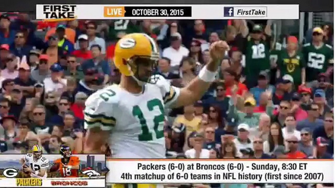 ESPN First Take - Green Bay Packers vs. Denver Broncos : Who Wins ?