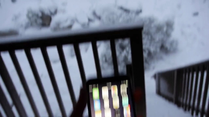 iPhone 6 Plus Buried in Snow - Will it Survive?