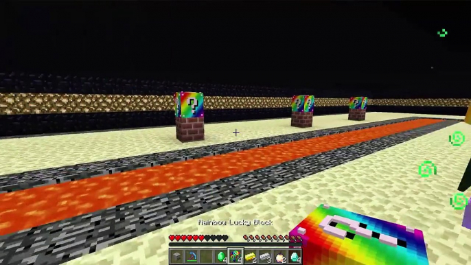 Minecraft: EN EL ESPACIO!! c/ sTaXx RAINBOW Lucky Blocks Epic Race