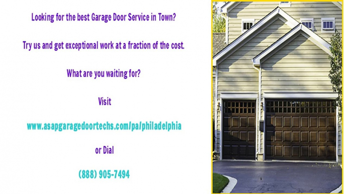 Automatic Garage Door Repair in Philadelphia, PA