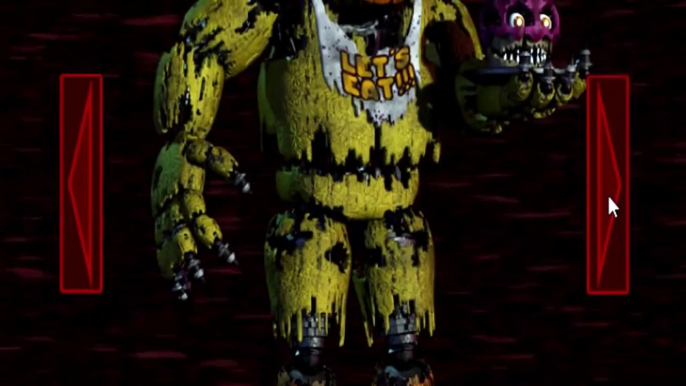 FNAF 4 Secret Nightmare Animatronic | Five Nights at Freddys 4 All Animatronics