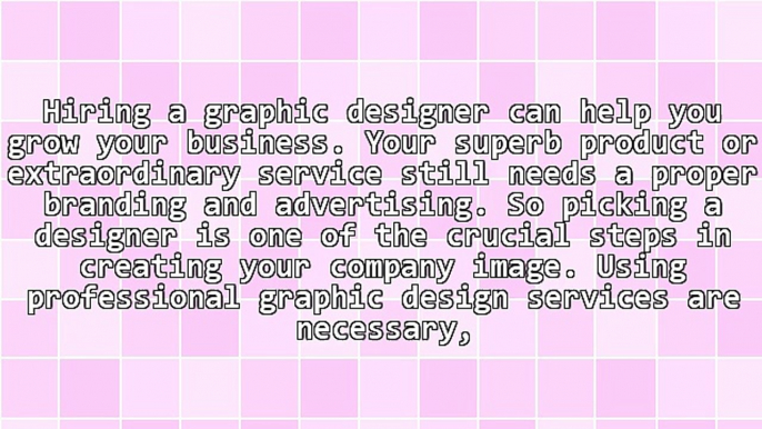 A Guide for Hiring a Graphic Designer