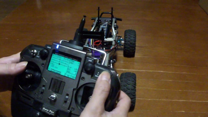 TAMIYA 田宮 タミヤ CR-01 ランクル  4WSの切り替え方法