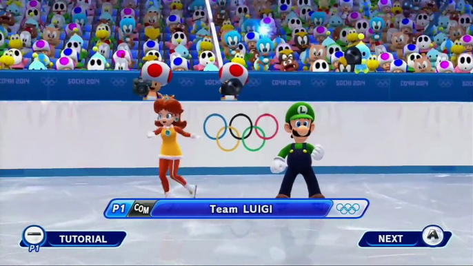 Mario & Sonic at the Sochi 2014 Olympic Winter Games: Figure Skating Pairs [1080 HD]