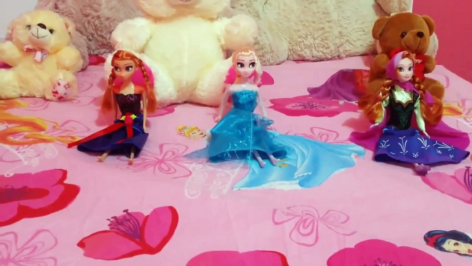 Frozen Elsa Cartoon For Kids _ Teddy Bear Cartoons _ Frozen Elsa Teddy Bear Cartoons for Children