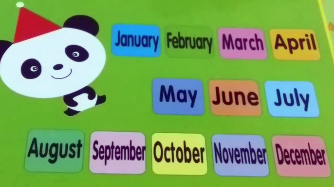 Months Of The Year Songs For Children | Months For Kids Children Nursery Rhymes