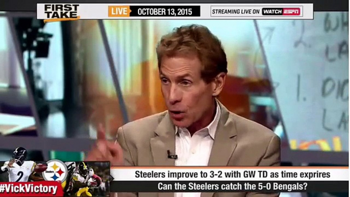 ESPN First Take - Can the Steelers Catch the Bengals ?
