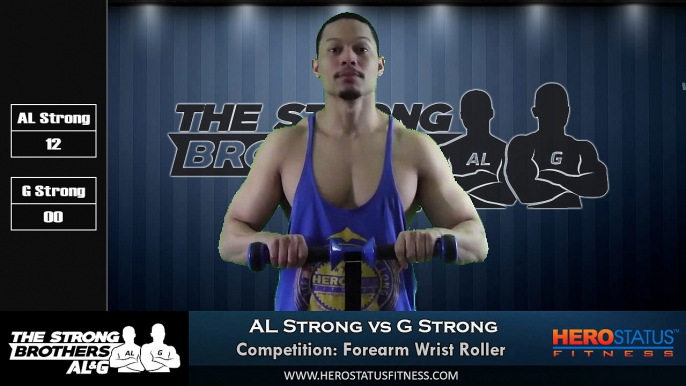 Forearm Wrist Roller Competition - AL Strong vs G Strong - Wrist Ripper Exercise