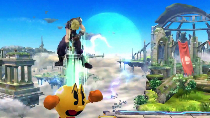 Super Smash Bros Wii U - Cloud From Final Fantasy 7 Trailer