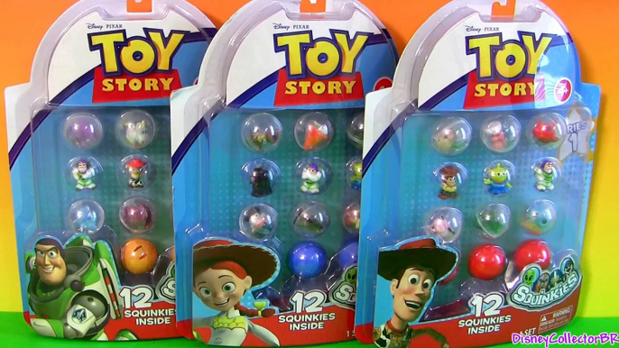 36 Toy Story 3 Squinkies Toys Disney Pixar Buzz, Woody, Jessie, Trixie, Lotso, Buttercup,