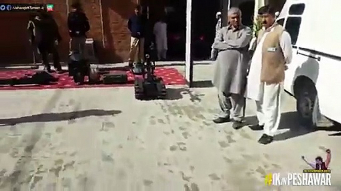 KPK Police Using State of The Art Machinery For Explosive Detection And Handling